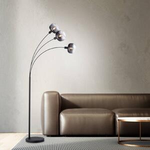 JUST LIGHT. GmbH Lampada da terra Zea, Nero, Soggiorno / Sala da pranzo, Metallo, Moderno, Lampada da terra