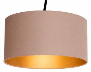 Lampadario a plafone regolabile LED VENICE 1xE27/60W/230V beige/oro