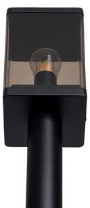 Lampada da esterno 1xE27/60W/230V IP44 nera/marrone fumé