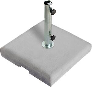 VivaGarden Base Per Ombrellone In Cemento Bali cm 50X50 Col. Bianco - BALI50CB