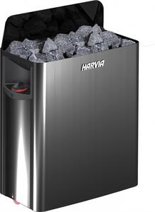 Stufe per sauna Harvia The Wall Black Steel 9,0 kW | con sistema di controllo integrato | SW90
