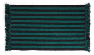 HAY - Stripes and Stripes Wool Rug 95x52 Green HAY