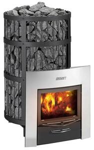 Stufa per sauna in legno Harvia Legend 300 Duo nera
