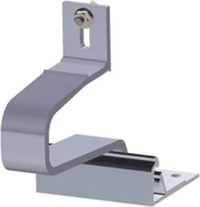 Aerocompact XT40-Slim, gancio per tetto a tegola, 40 x 8 mm, 1 pz