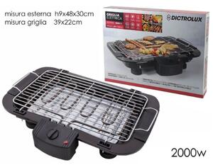 Griglia Elettrica Per Barbecue 2000W