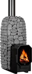 Stufa a legna per sauna HUUM Hive Flow Mini LS, 2.Bimschv