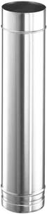 Tubo per stufa in acciaio inox Huum per sauna Ø120 mm / lunghezza 100 cm HK017-03