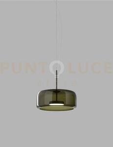 Jube sospensione led 13w 2000lm 3000k dimmerabile 1g verde antico 