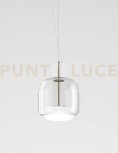 Jube sospensione led 13w 2000lm 3000k dimmerabile p cristallo bian
