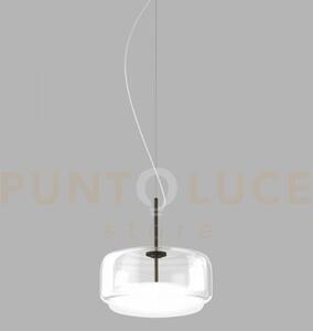 Jube sospensione led 13w 2000lm 3000k dimmerabile g cristallo bian