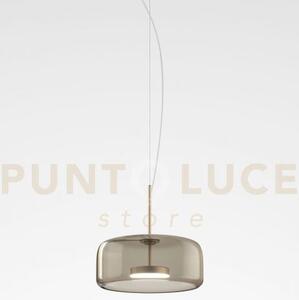 Jube sospensione led 13w 2000lm 3000k dimmerabile 1g fume' traspar
