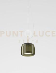 Jube sospensione led 13w 2000lm 3000k dimmerabile 1p verde antico 