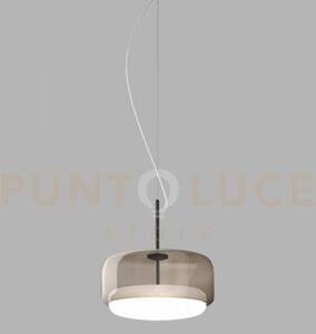 Jube sospensione g fume' bianco nero opaco 2 l2202 1 led 13w 2000l