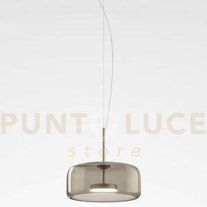 Jube sospensione led 13w 2000lm 3000k dimmerabile 1g fume' traspar