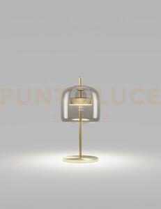 Jube lampada da tavolo s fume' trasparente oro satinato 2 l2416 1 
