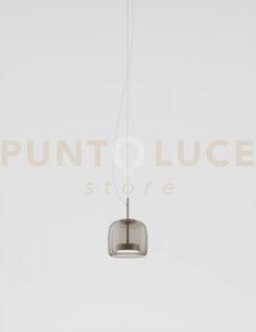 Jube sospensione led 13w 2000lm 3000k dimmerabile s fume' traspare