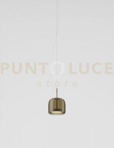 Jube sospensione led 13w 2000lm 3000k dimmerabile s terra bruciata