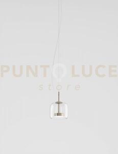 Jube sospensione led 13w 2000lm 3000k dimmerabile s cristallo tras