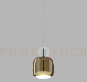 Jube sospensione led 13w 2000lm 3000k dimmerabile p terra bruciata