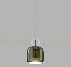 Jube sospensione led 13w 2000lm 3000k dimmerabile p verde antico b