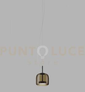 Jube sospensione led 13w 2000lm 3000k dimmerabile s terra bruciata