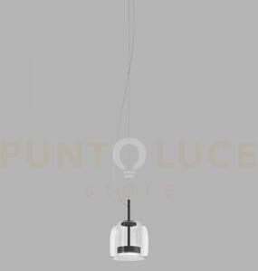 Jube sospensione led 13w 2000lm 3000k dimmerabile s cristallo tras