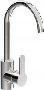 Rubinetto da cucina Inox- Acciaio spazzolato 340 mm