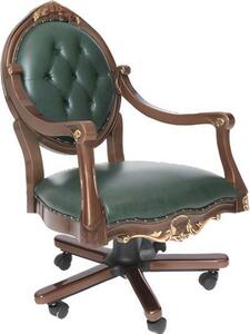 Sedia direzionale Sedia girevole Chesterfield Sedia da scrivania Sedia a rotelle Sedia da ufficio