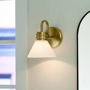 KICHLER Applique da parete Farum 1, dimmerabile, Bronzo / Ottone antico, Bagno, Metallo, Applique