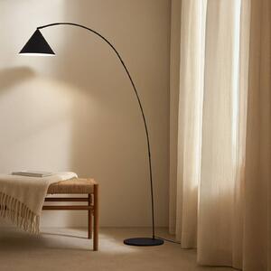 Lampada da terra Triangolo Lindby, Nero, Soggiorno / Sala da pranzo, Metallo, Moderno, Lampada da terra