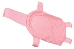 Rete da bagno per neonati Rete di supporto per seggiolino da bagno a prova di scivolamento con 5 angoli di supporto di sicurezza per neonati (rosa)