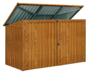Contenitore per rifiuti 3 x 240l Hamilton StoreBoss marrone