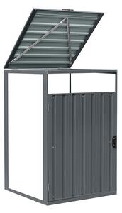Estensione della cassa con supporto per 1 contenitore da 120l o 240l Alabama CoverTech antracite