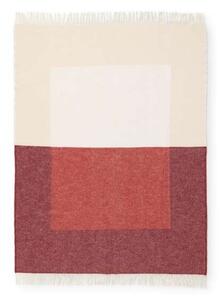 Northern - Echo Throw Blanket 130X170 Red Northern