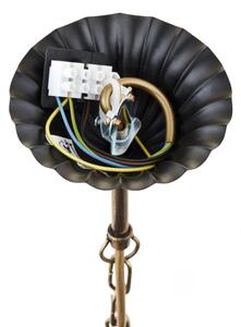 Jupiter 225 - KO 8 - Lampadario a sospensione con catena KORONA 8xE14/40W/230V