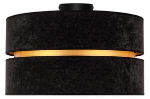 Duolla - Plafoniera DUO 1xE27/40W/230V diametro 40 cm nero/oro