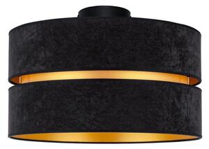 Duolla - Plafoniera DUO 1xE27/40W/230V diametro 40 cm nero/oro