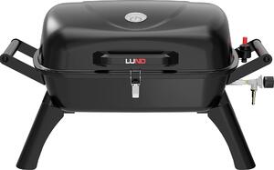 Barbecue a gas portatile da 3,5 kW con termometro e gambe pieghevoli