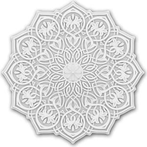 Profhome 156502 Rosone Medaglione elemento decorativo da soffitto Orientale Ø 59,6 cm