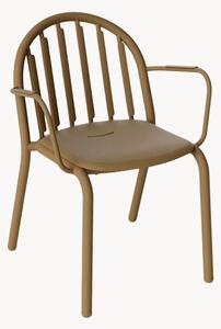 Set di 2 sedie da giardino con braccioli impilabili Fred's