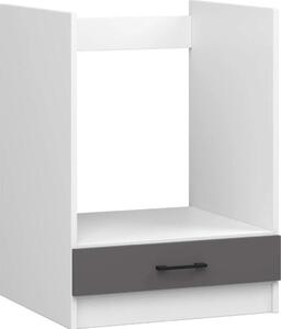 Mobile da cucina 60 cm VERMINA - bianco / grigio