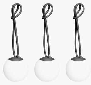 Set di 3 lampade a sospensione portatili a LED da esterno con luce regolabile Bolleke Mini