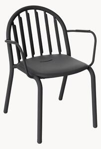 Set di 2 sedie da giardino con braccioli impilabili Fred's