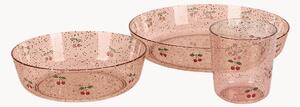 Set di 3 stoviglie per bambini Cherry