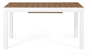 Tavolo da pranzo da giardino in alluminio 90x140 cm Elias – Bizzotto