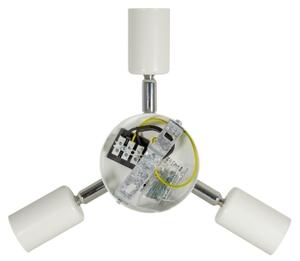 Duolla - Plafoniera YUTE BOHO 3xE27/15W/230V diametro 60 cm marrone/color crema