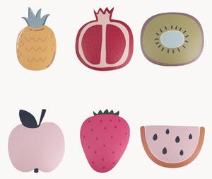 Set di 6 tovagliette americane Fruits