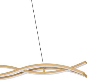 Eglo 901106 - Lampadario LED su cavo LASANA LED/35W/230V dorato