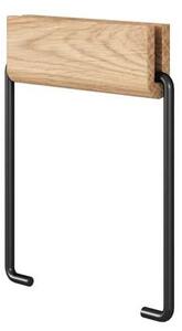 Moebe - Toilet Roll Holder Oak/Black Moebe