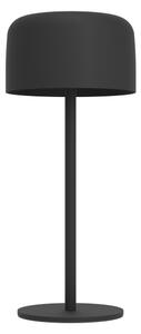 Eglo 901889 - Lampada da tavolo solare LED ROCCANOVA, 2,8W/3,7V, IP44, nera